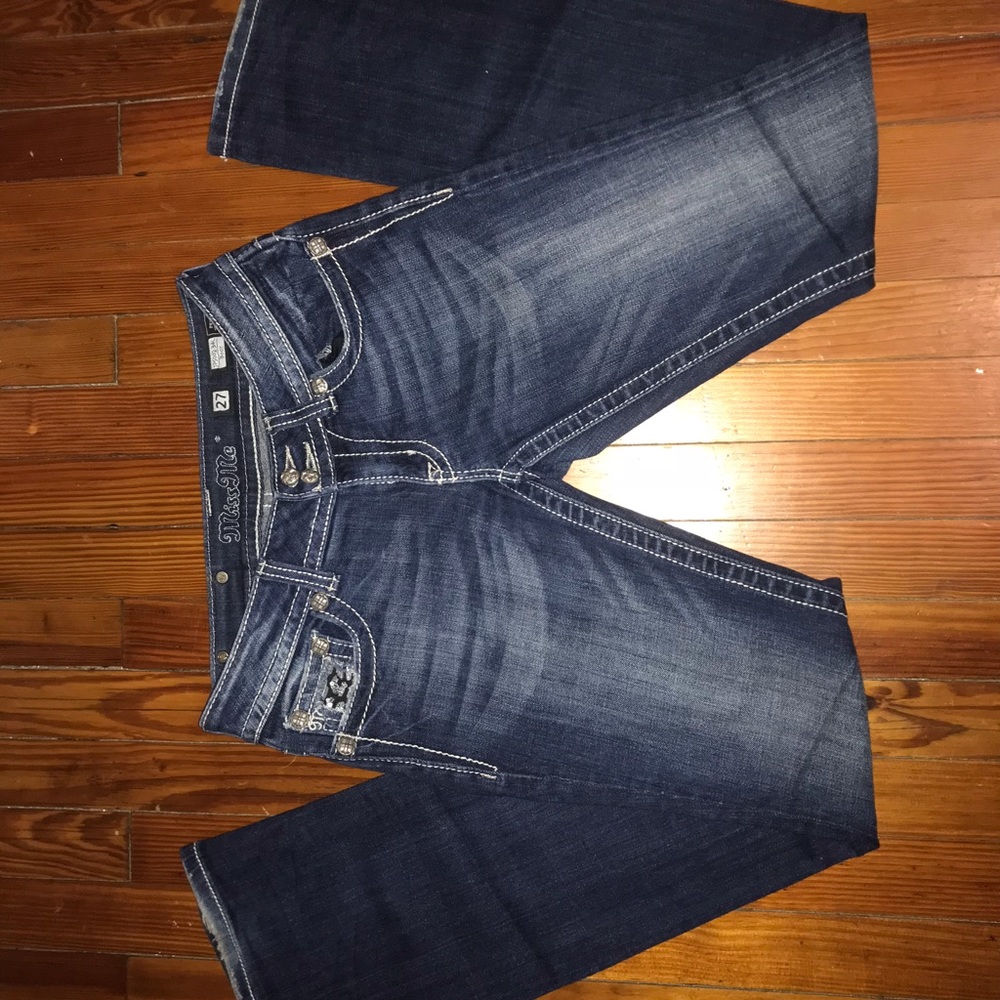Miss Me Dark Wash Boot Cut Jeans
